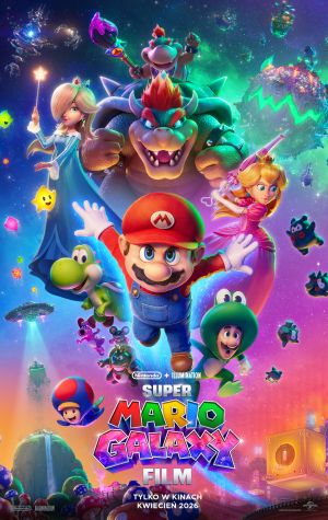 Super Mario Galaxy Film 2D dubbing plakat