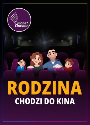 Rodzina chodzi do kina