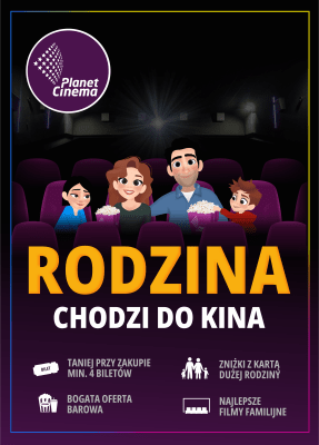 Rodzina chodzi do kina