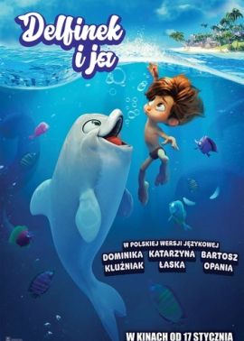 Plakat filmu Delfinek i ja 2D dubbing