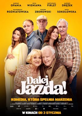 Plakat filmu Dalej jazda