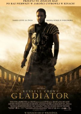 Plakat filmu Gladiator 