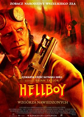 Plakat filmu Hellboy: Wzgórza Nawiedzonych