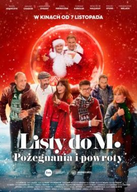 Plakat filmu Listy do M. Pożegnania i powroty