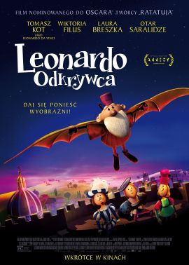 Plakat filmu Leonardo Odkrywca 2D dubbing 