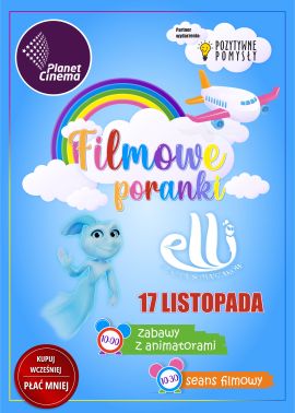 Plakat filmu Filmowe Poranki: Elli i ekipa straszaków