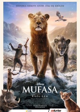 Plakat filmu Mufasa: Król lew (2D Dubbing)