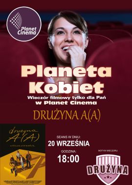 Plakat filmu Planeta Kobiet - DRUŻYNA A(A)