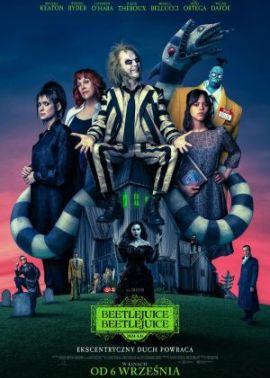 Plakat filmu Beetlejuice Beetlejuice dubbing