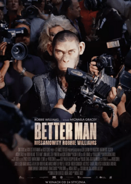 Plakat filmu Better Man: Niesamowity Robbie Williams