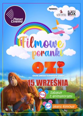 Plakat filmu Filmowe Poranki - Ozi: Głos deszczowego lasu