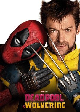 Plakat filmu Deadpool & Wolverine 3D napisy