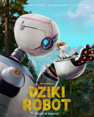 Dziki robot 2D dubbing plakat