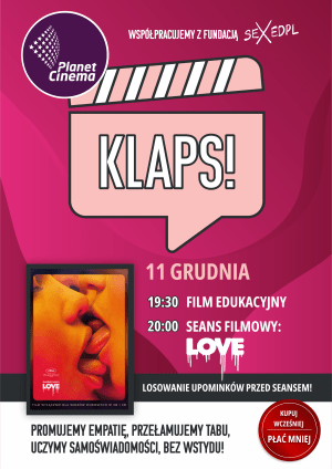 KLAPS: Love plakat