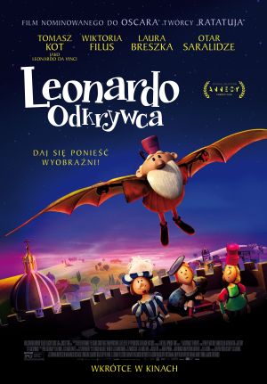Leonardo Odkrywca 2D dubbing plakat