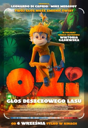 Ozi: Głos deszczowego lasu 2D dubbing plakat