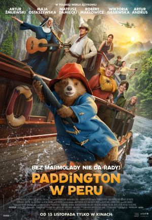 Paddington w Peru plakat