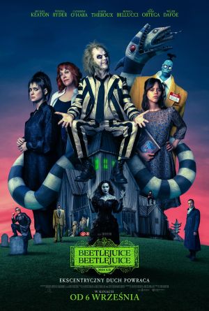 Beetlejuice Beetlejuice 2D napisy plakat