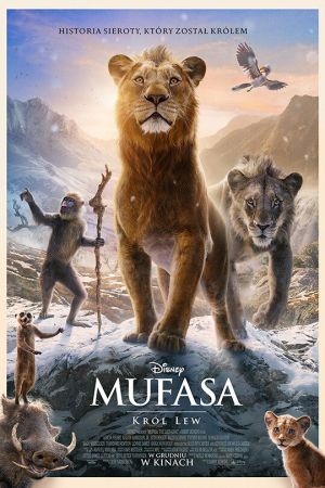 Mufasa: Król lew 3D dubbing plakat