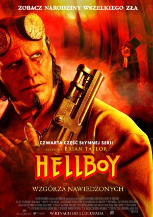 Plakat filmu Hellboy: Wzgórza Nawiedzonych