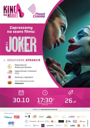 Plakat filmu Kino dla Kobiet - Joker: Folie a Deux