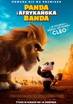 Plakat filmu Panda i afrykańska banda