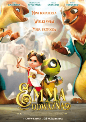 Plakat filmu Emma Odważna 2D dubbing