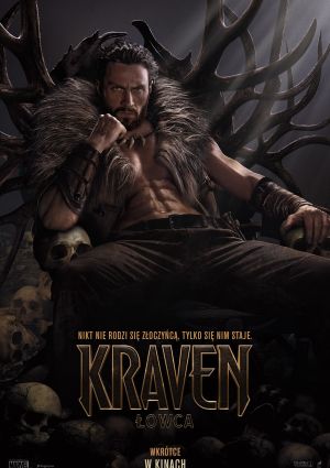 Plakat filmu Kraven Łowca 2D dubbing